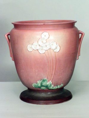 American Mission Roseville Porcelain Pot