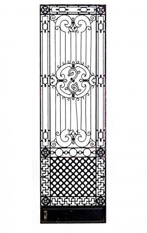 American Victorian Iron Filigree Gates