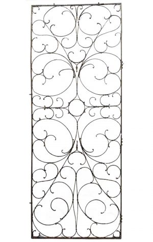 American Victorian Iron Scroll Gates