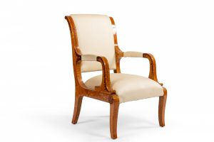 Austrian Biedermeier Ash Arm Chairs