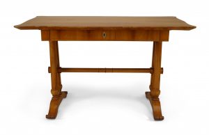 Austrian Biedermeier Cherrywood Table Desk