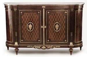 French Louis XVI Style Inlaid Sideboard