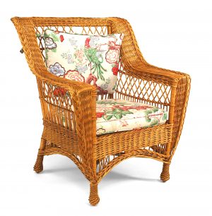 American Mission Wicker Arm Chairs