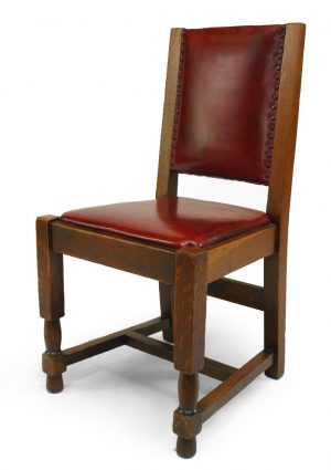American Mission Oak Side Chairs